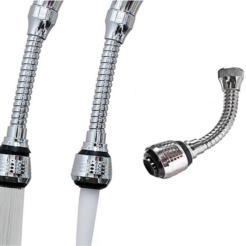 Rotatable Water Saver Faucet Extender
