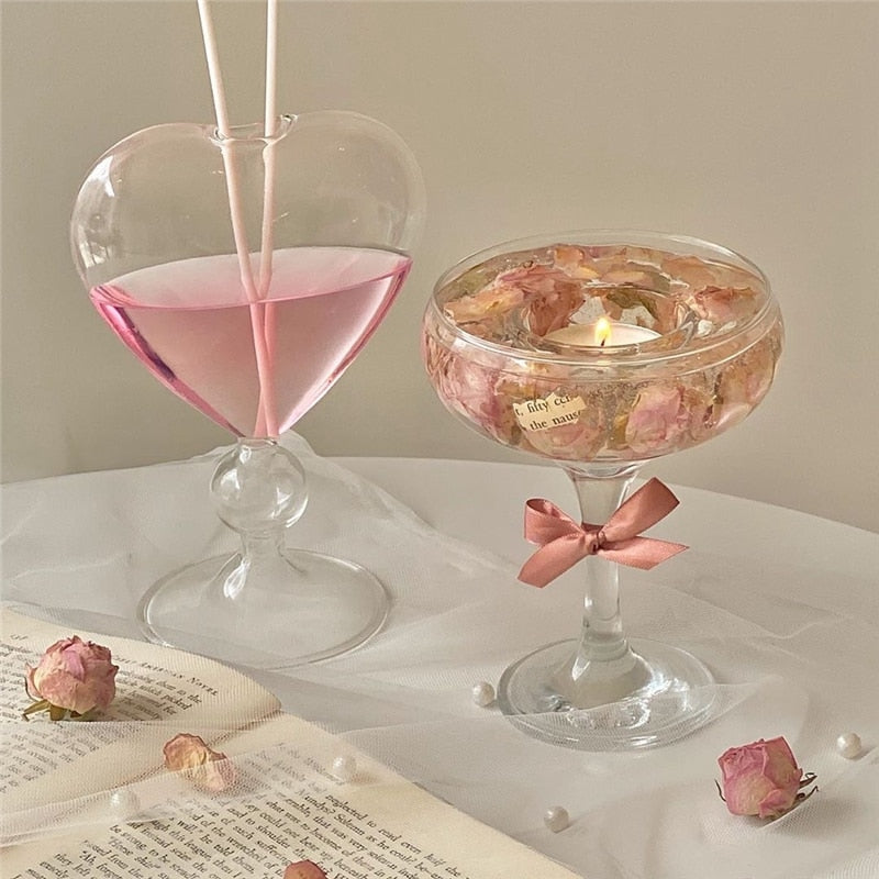 Love Glass Vase
