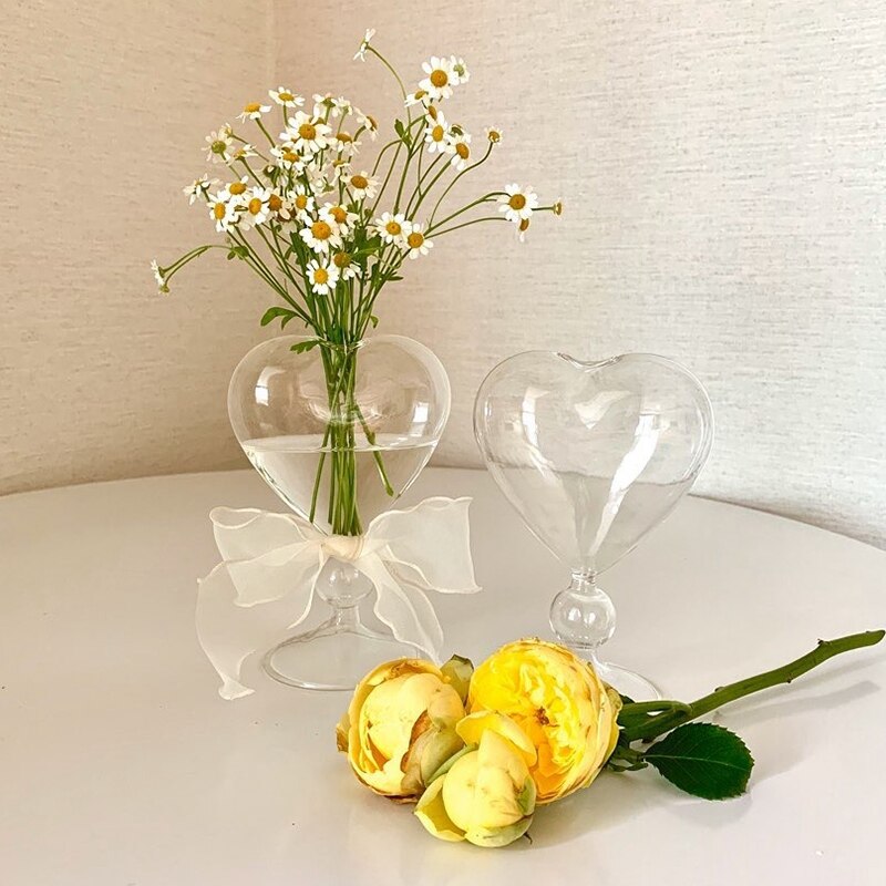 Love Glass Vase