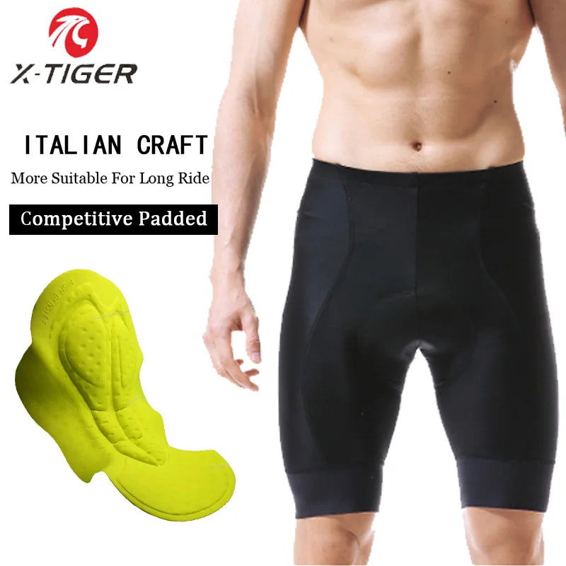 X-TIGER 5D Gel Padded Cycling Shorts