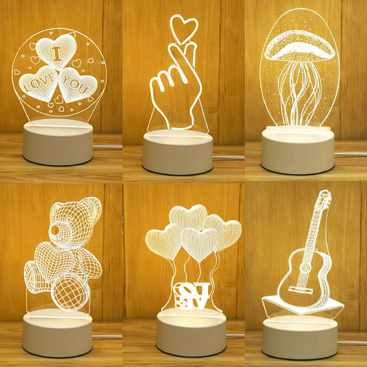 3D Led Lamp