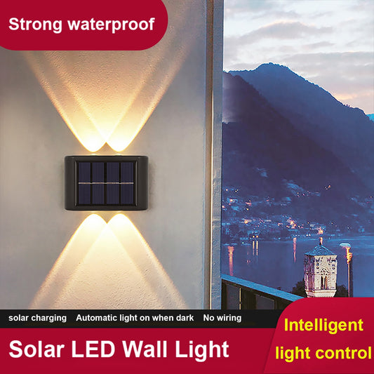 Solar Wall Lamp - Indoor/Outdoor Waterproof