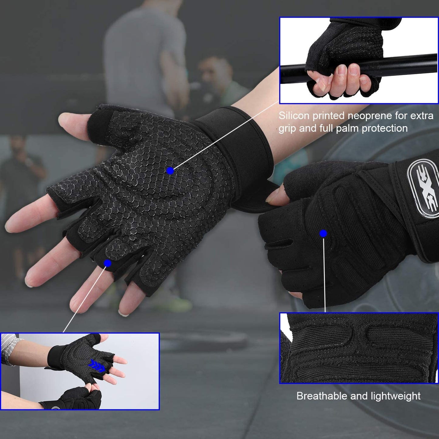 Gym Gloves - Training Fitness